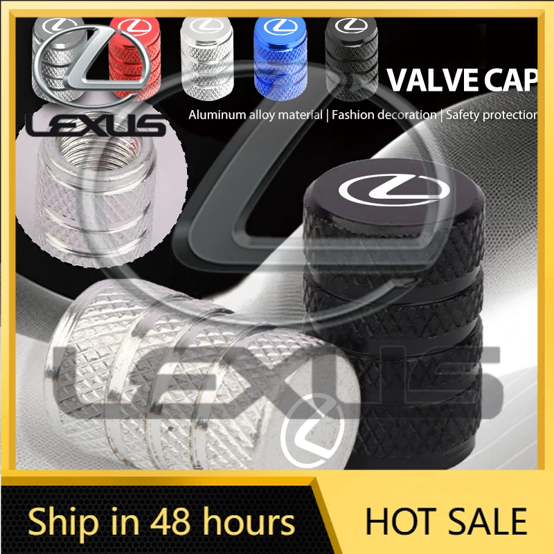 

Новые наклейки для интерьера 2026 года, 4 шт., пылезащитные колпачки на ниппели для шин автомобиля Lexus IS350 ES350 IS250 IS460 IS220h I