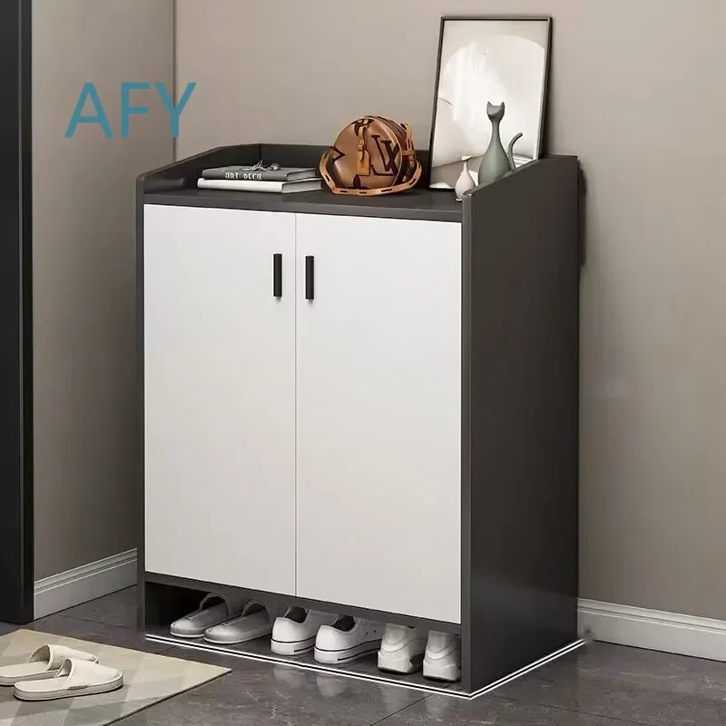 Nordic Japanese Luxury Shoe Cabinets for Narrow Entryway Space Saving Men Shoe Rack for Hallway Schoenenkasten Entryway