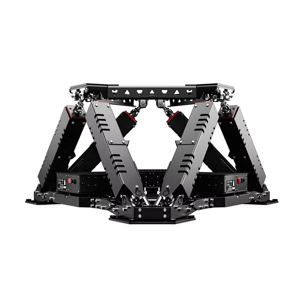 6DOF Motion Platform VR Simulator Electric Cylinder Linear Actuator with AC Servo Motor Immersive Experience Design