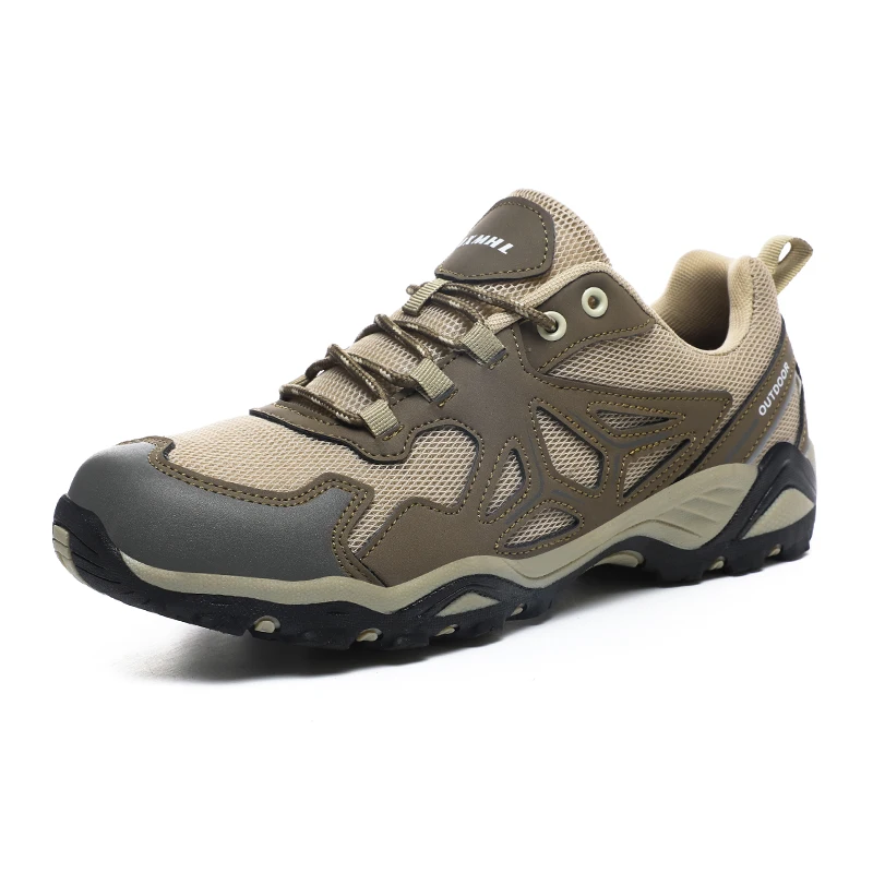 Hikeup Mode Schuhe für Männer atmungsaktive Arbeit Männer Schuhe Luxus Designer Frauen Turnschuhe Marke Leder Walking Freizeit schuhe männlich