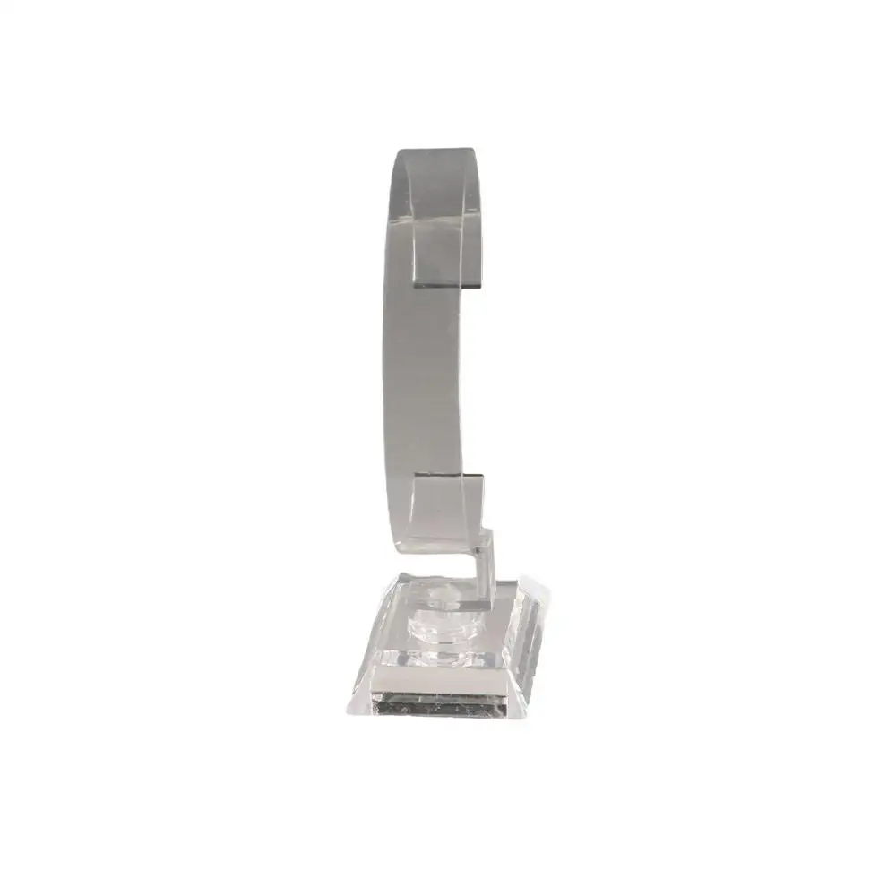 Transparent Watch Display Racks Bracelet Bangle Jewelry Rack Watch Holder Stand C-Ring Plastic Watch Display Holder Shop Counter