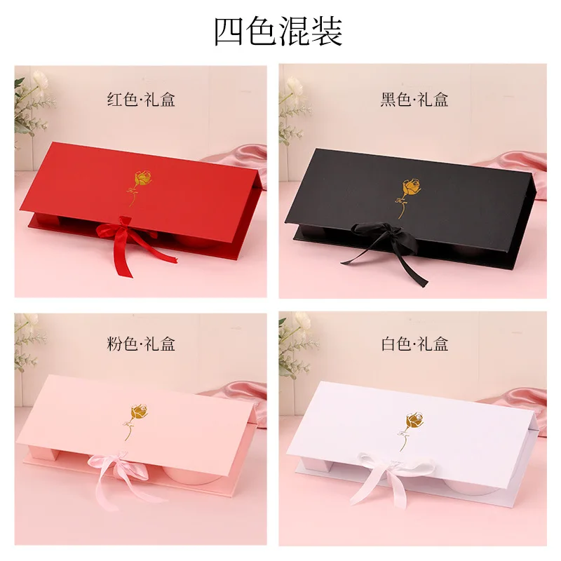 Fillable Letters Empty Flower Gift Box Mother's Valentine's Day Gift Packaging Box I Love You Letter Flower Box Birthday Party