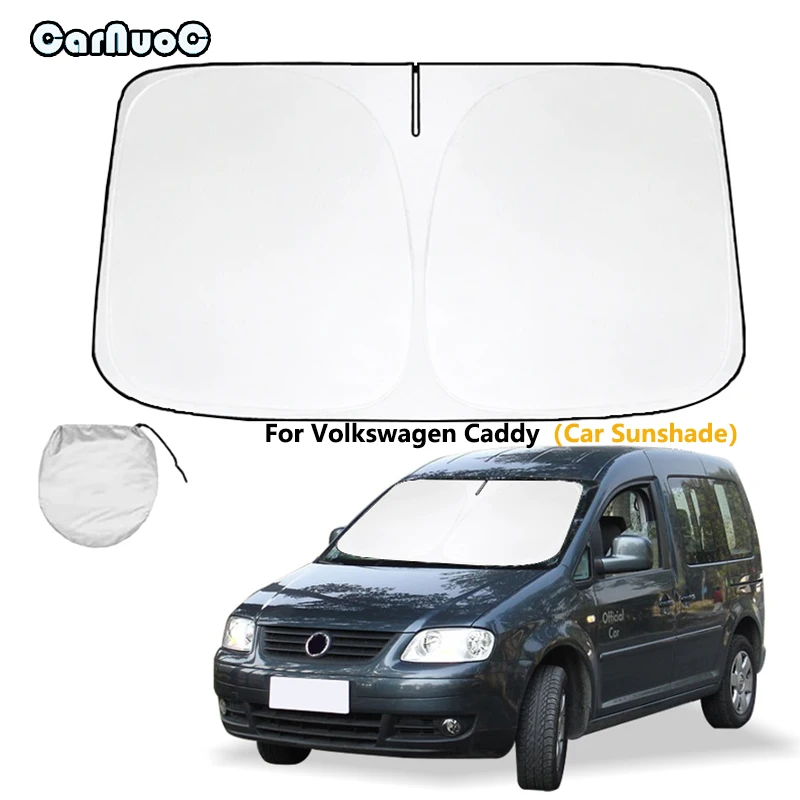 

For VW Caddy 2004 2005-2020 Car Sunshade Sun Shade Front Rear Window Film Windshield Visor Cover UV Protect Reflector Accessorie