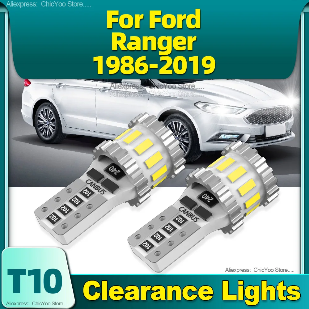 

T10 W5W LED Car Clearance Lights 6000K Lamp For Ford Ranger 1986-2000 2001 2002 2003 2004 2005 2006 2007 2008 2009 2010-2019