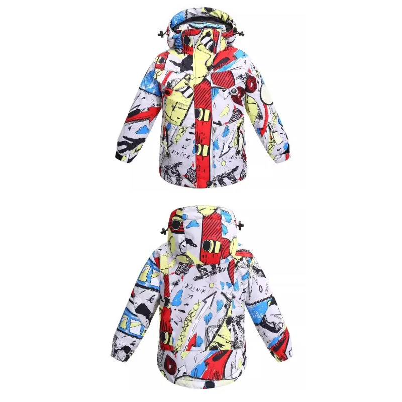 

New Children's Charging Clothes Ice and Snow Sportswear Children's Skiing Warm Waterproof Windproof Outdoor