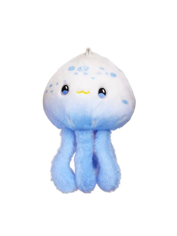 Pluszowa meduza: urocza zabawka pluszowa w stylu akwarium z miękkimi żamami, idealny prezent dla dzieci z motywem oceanu.