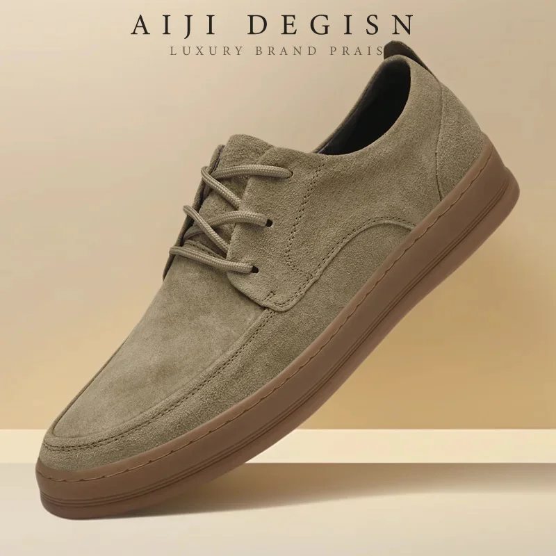 

Мужская повседневная кожаная винтажная обувь в британском стиле, качественная удобная прогулочная обувь из натуральной кожи, износостойкая социальная обувь на шнуровке