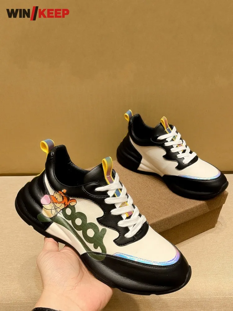 

Модные мужские цвета, кроссовки со вставками, дышащие удобные кроссовки из натуральной кожи на шнуровке, спортивная обувь, кроссовки для бега