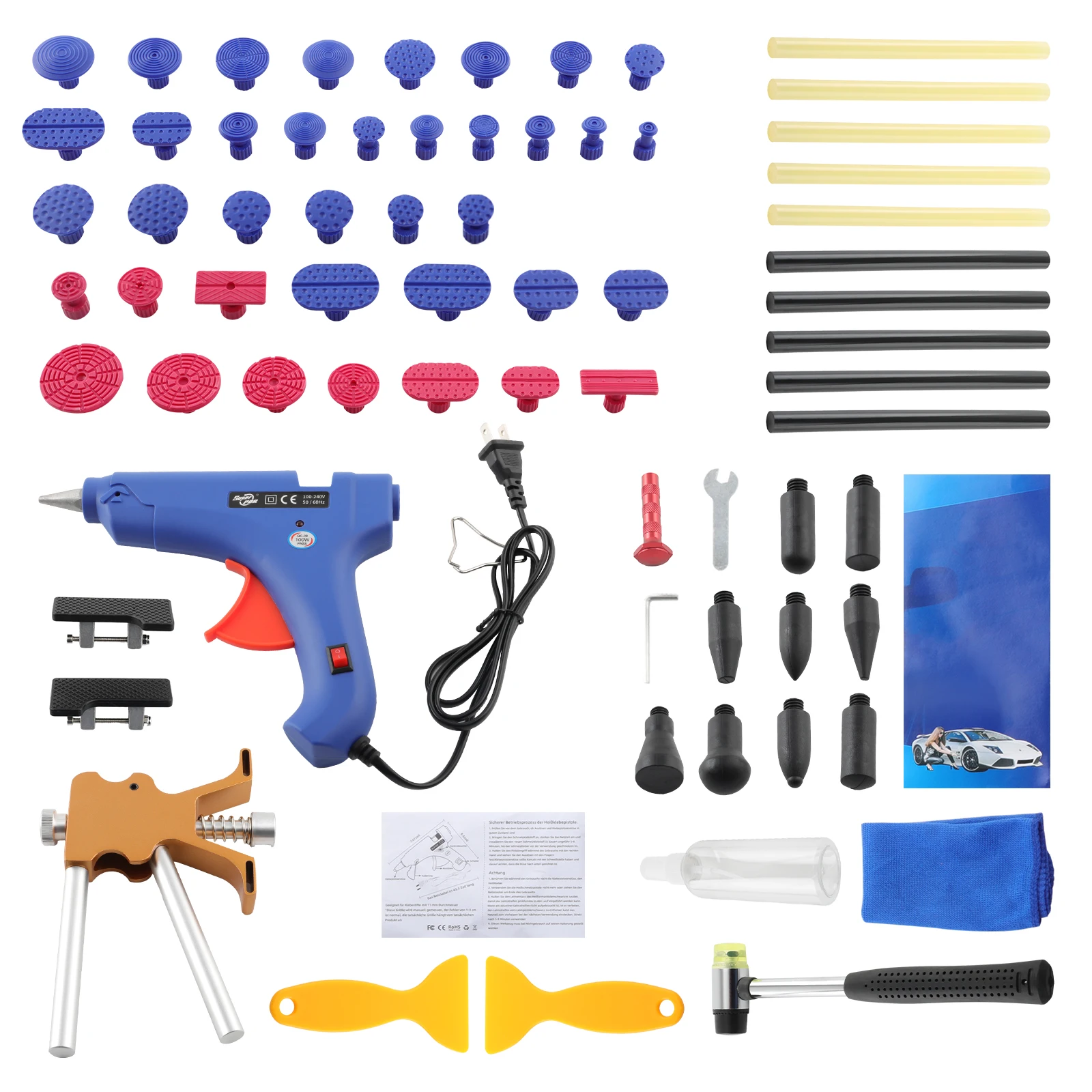 

Safe Auto Body Dent Removal Hammer for Automobile Body Motorcycle Refrigerator