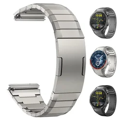 Original No Gaps Luxury Titanium Strap for Huawei Watch GT 5 Pro Metal Bracelet for Huawei Watch GT5 Pro Specialized Watch Strap