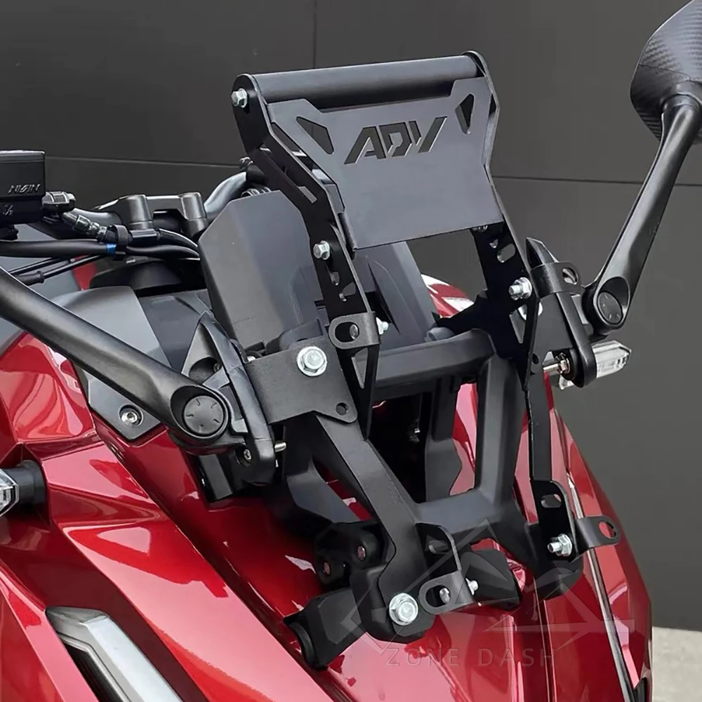Motorcycle Mobile Phone GPS Navigation Plate Holder mirror Bracket For HONDA ADV160 150 2022-2025 Motorcycle Integrated Holder