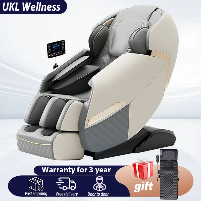 

Three Year Warranty 4D Full-body Airbag Zero Gravity Multifunctiona Massager Chair Heat Luxury Electric Office Chair