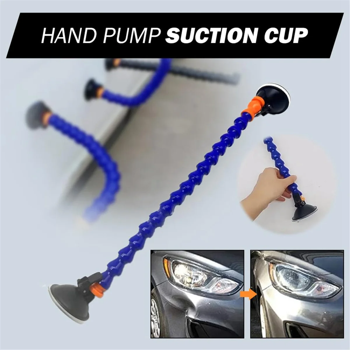 Dual Head Suction Cup Car Dent Puller Auto Dent Repair Tools, Automotive Body Repair Dent Removal Tools (1PCS)