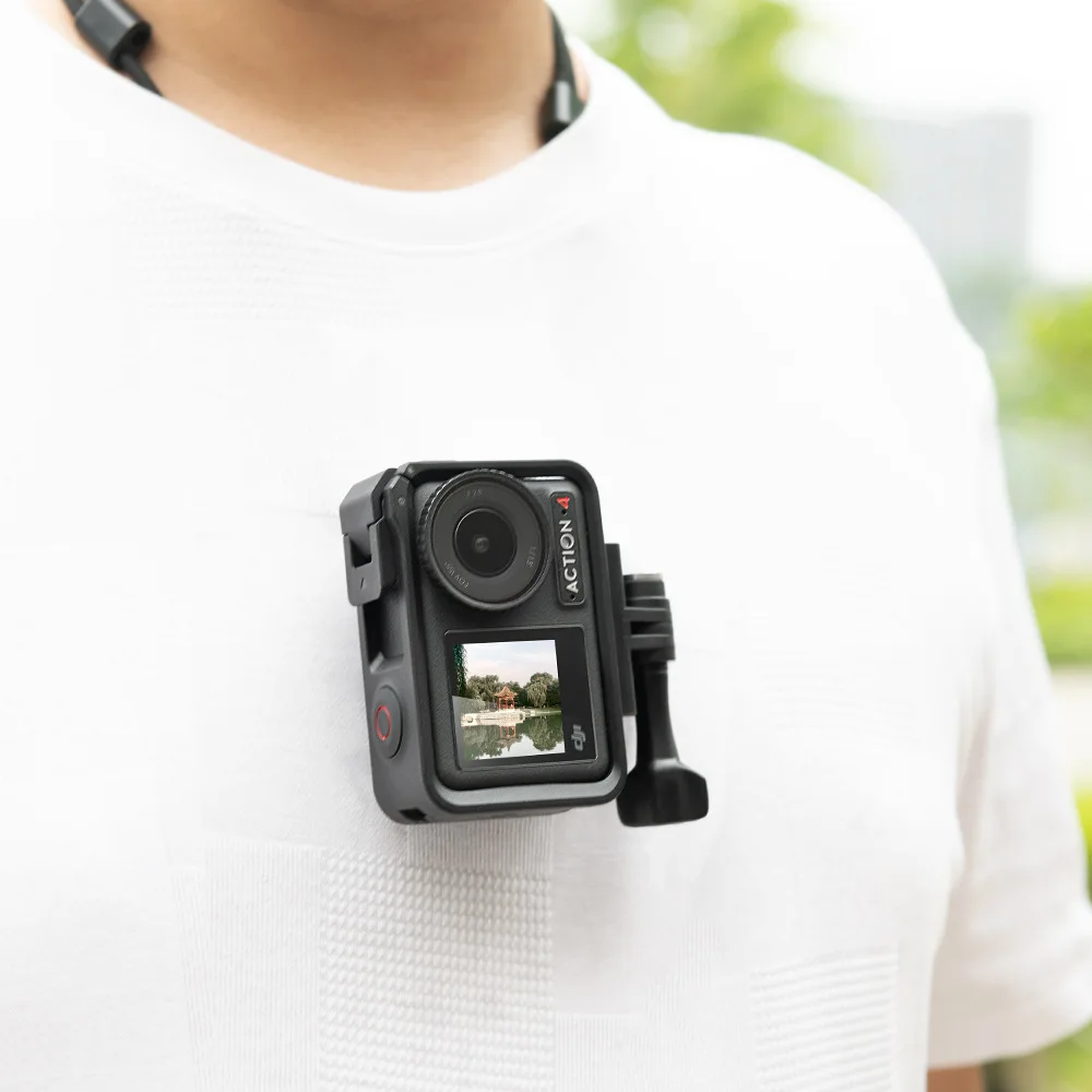 Magnetic Chest Mount with Neck Strap Holder + Magnet Quick Release Tripod Base for GoPro 12 11 10 Insta360 X3 Ace DJI Action