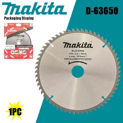 Makita D-63650 Circular Saw Blade TCT Sharp Hardness Cutting Alloy Disc Carpentry Saw Blade Power Tool Accessories