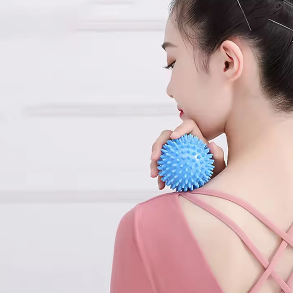 6CM Spiky Massage Ball,Myofascial Release Deep Tissue Trigger Point Massager for Muscle Recovery,Yoga,Fitness Neck Foot Massage