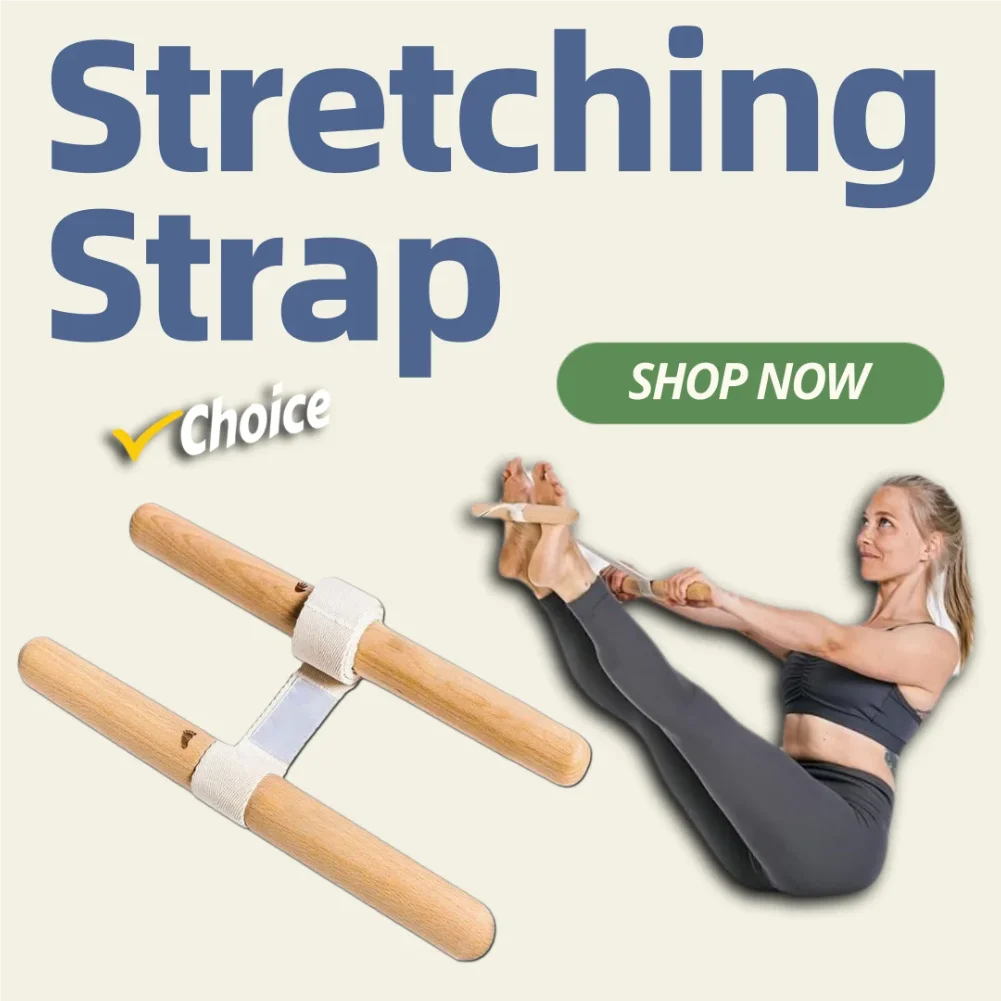

Stretching Strap Workout Equipment Yoga Strap Pain Relief and Wellbeing Ligament stretch for Women Men Home Gym Fitness