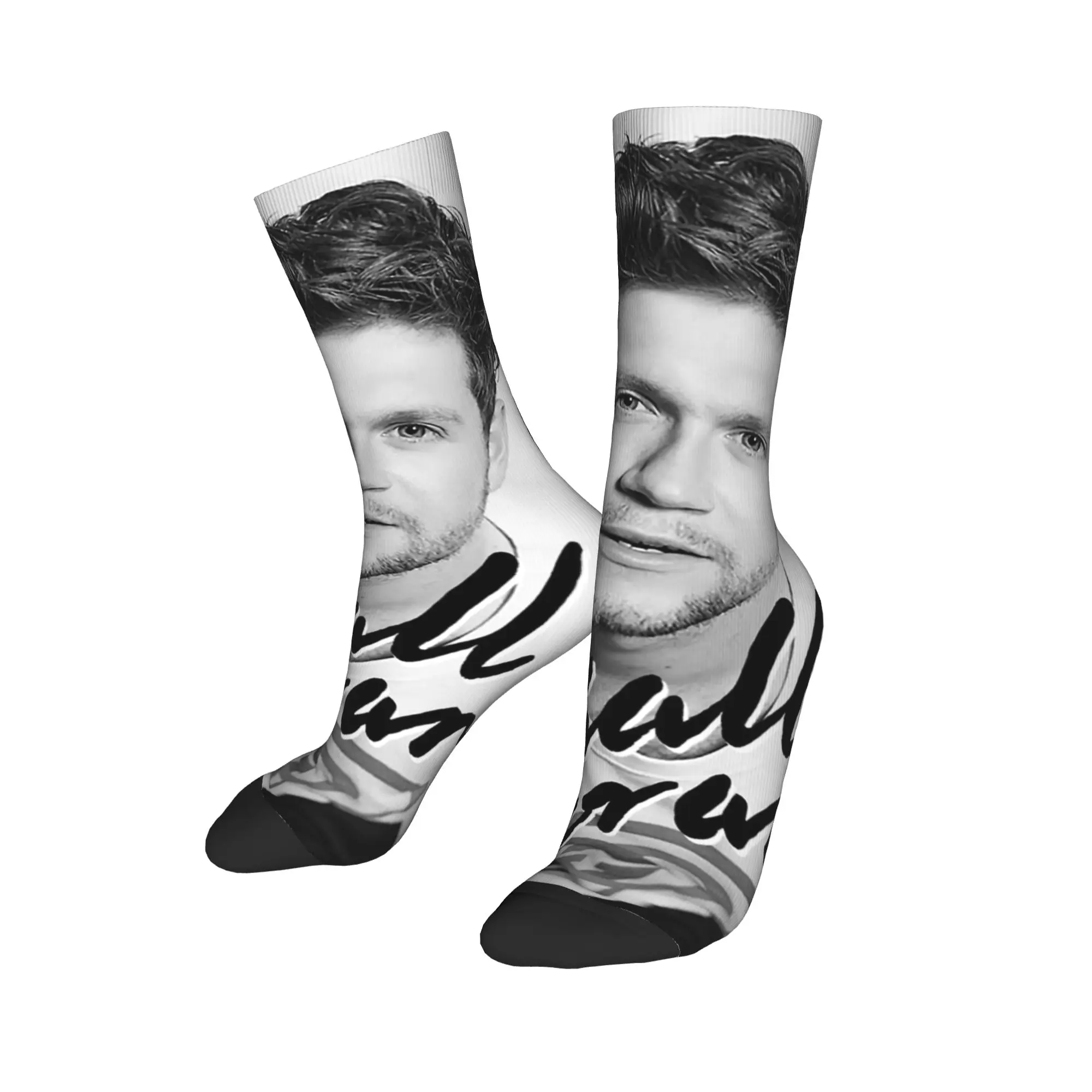 

Повседневные баскетбольные носки Niall Horan North American Tour, длинные носки из полиэстера для унисекс, нескользящие