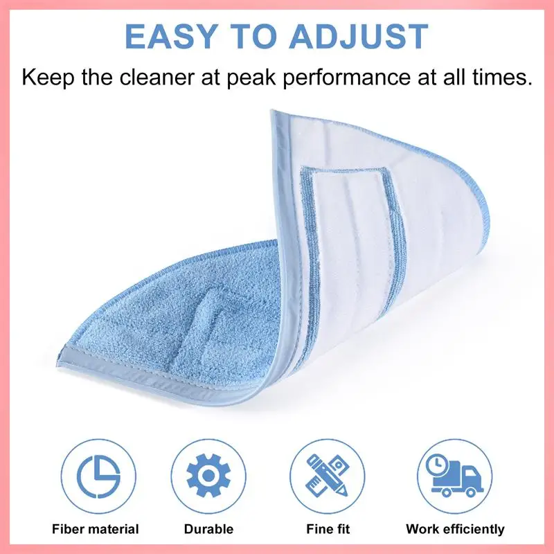 

M02K-Replacement Mops Rag Cloths Mop Pads For Roborock S7 Vacuum Cleaner Sweeper Accessories