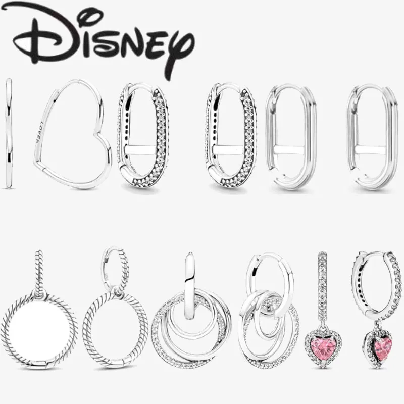 Disney 2024 new fashion creative earrings for women's high class fine glamour jewellery gifts high quality jewellery wholesale