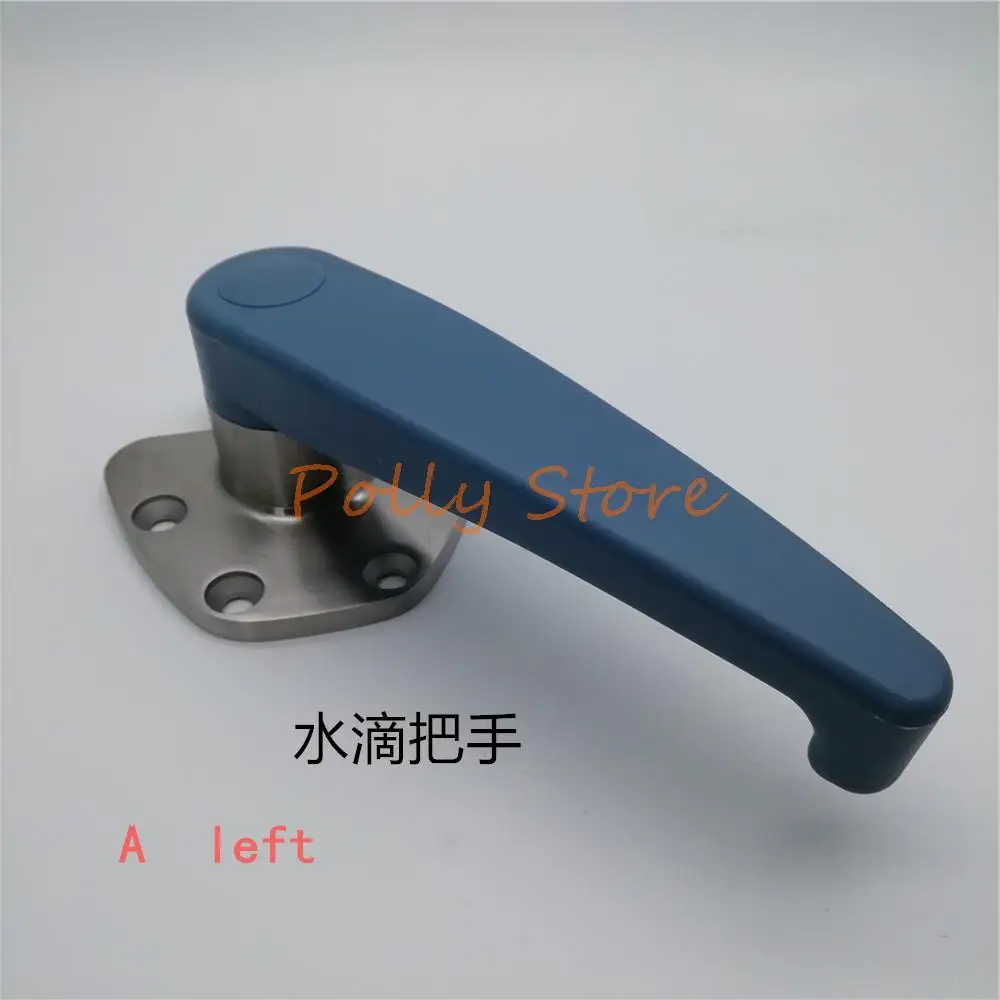 1pc 201 Stainless Steel Cabinet Handle Flat Door Lock Accessories Hinge Kitchen Accessories