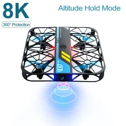 New V37 Mini Grid Drone K HD Camera WiFi FPV Drone Pocket Remote Control Helicopter Quadcopter Easy to Carry Family Toy Gift