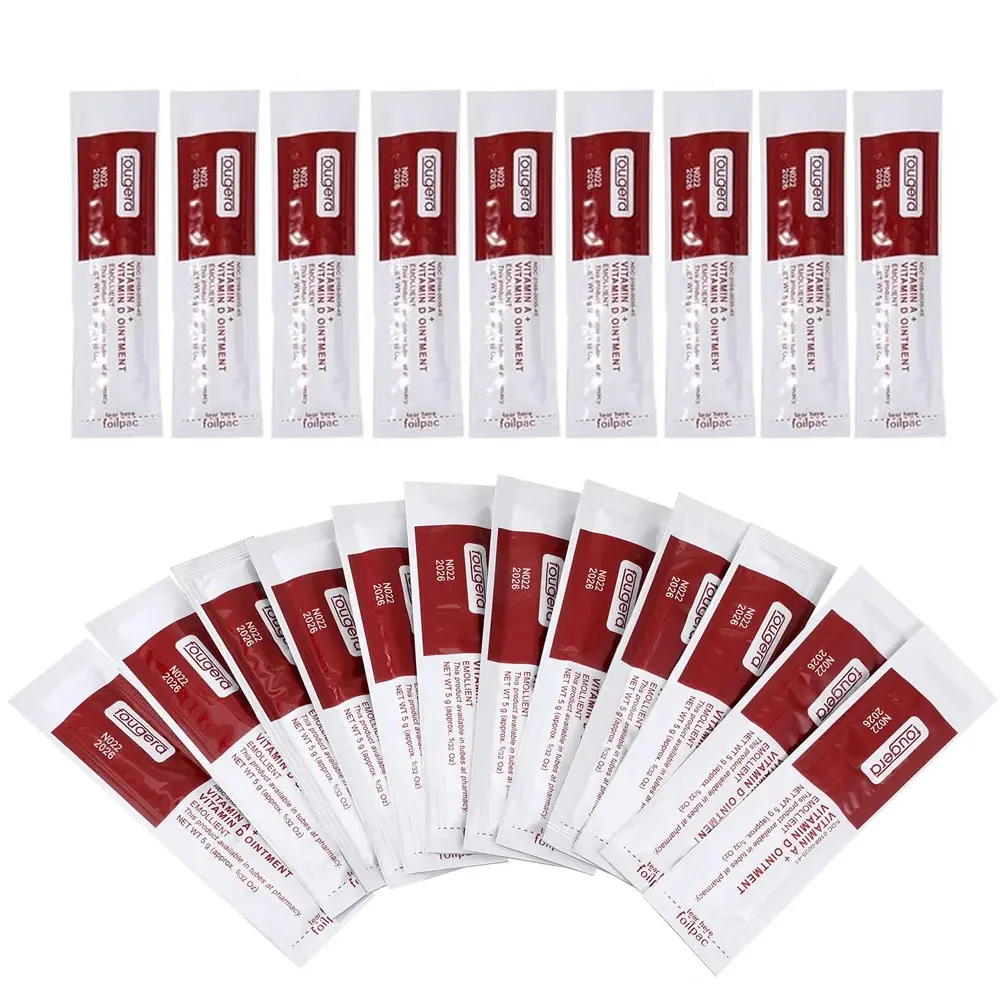 Tattoo Aftercare Recovery Cream, Tattoo Aftercare Supplies, Vitamina A e D Pomada, Vitamina A Pomada Reparadora, 20 Pcs, 30 Pcs, 50 Pcs, 100Pcs