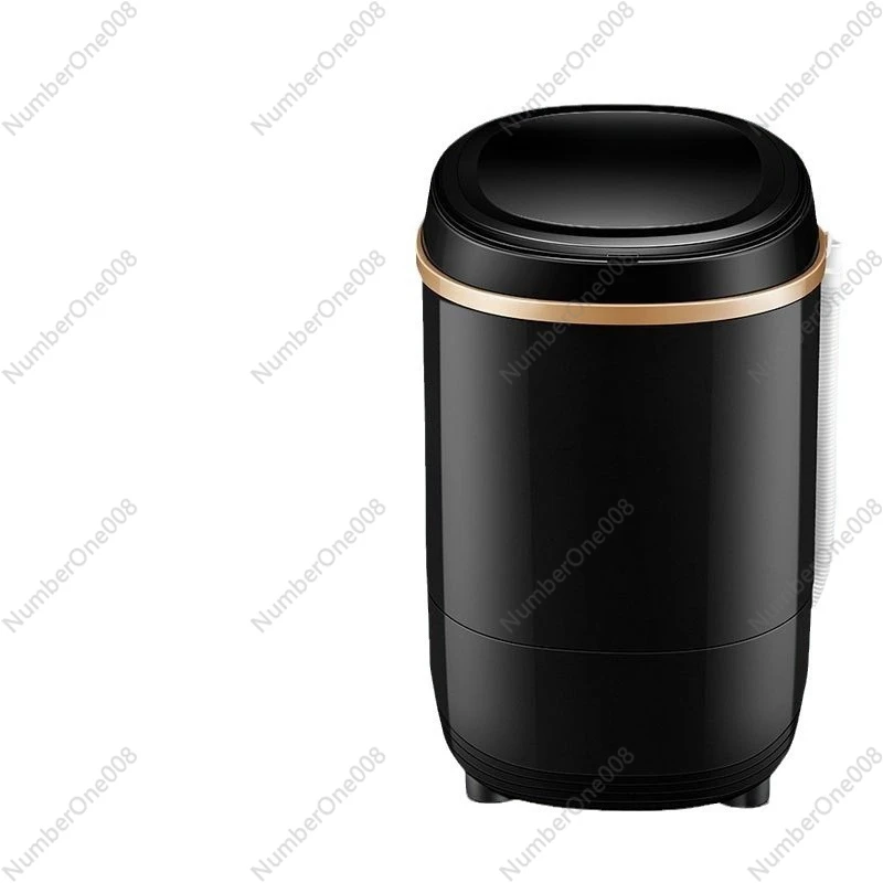 

7.5KG Mini Washer with Blue Light, Semi-Auto Spin Dry for Baby Clothes & Dorm Use, Compact Laundry