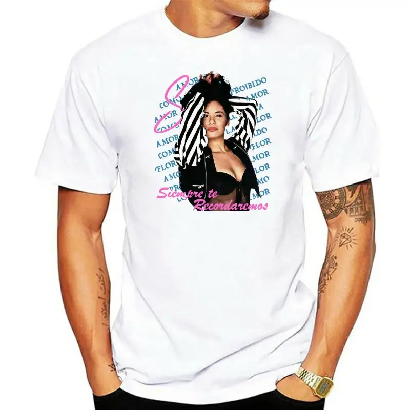 Selena Siempre Te Recordaremos Tee Tshirt Mens T-Shirt Size S to 5XL