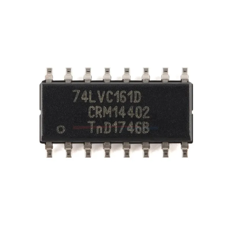 10PCS 74LVC161D 74LVC161 SOP-16 Presettable synchronous 4-bit Binary Counter Asynchronous Reset IC SMD Chip