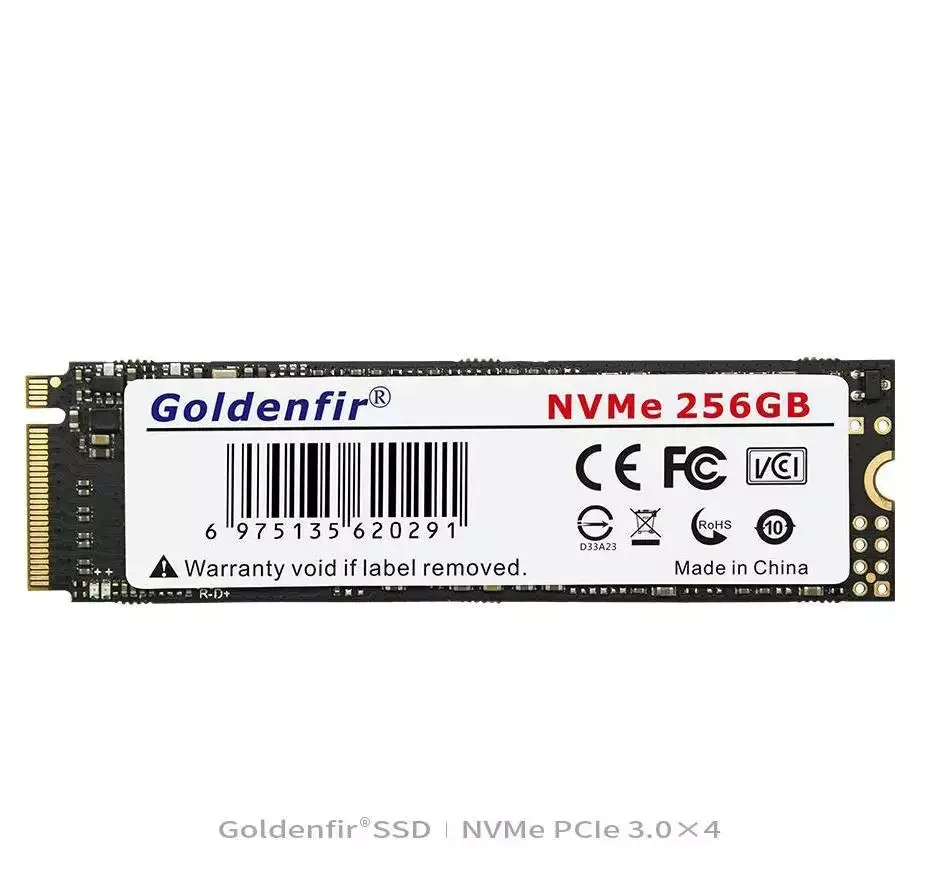 M2 SSD NVMe 512 ГБ Goldenfir M.2 PCIe 512 ГБ твердотельный диск 2280 внутренний жесткий диск для ноутбука настольного компьютера TLC/QLC