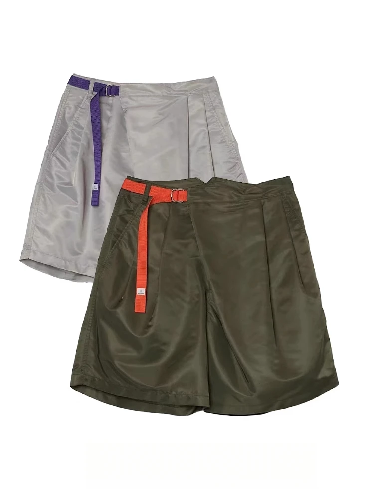 

KOLOR Nylon waterproof webbing adjustable loose casual sports shorts