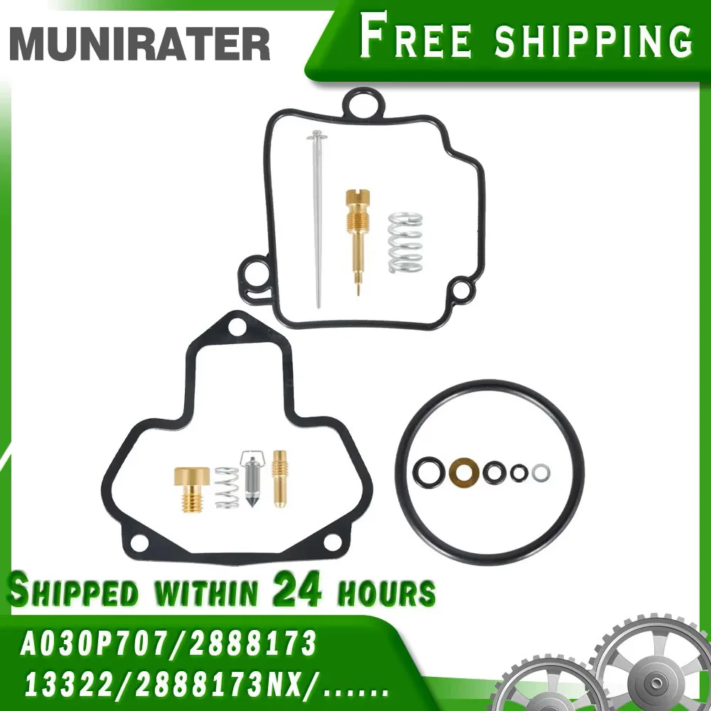 

For Yamaha Big Bear 350 YFM350FW Carburetor Rebuild Kit Repair 89-97