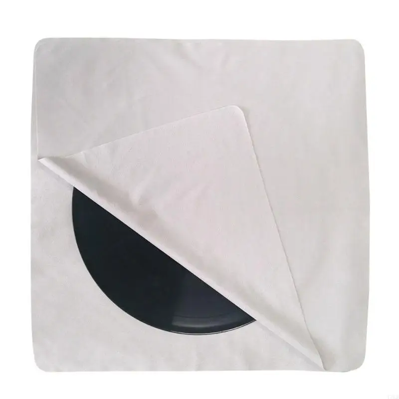 

T3LB High Quality Chamois Cleaner Double-sided 40x40CM Cleaning Cloth For LP Records