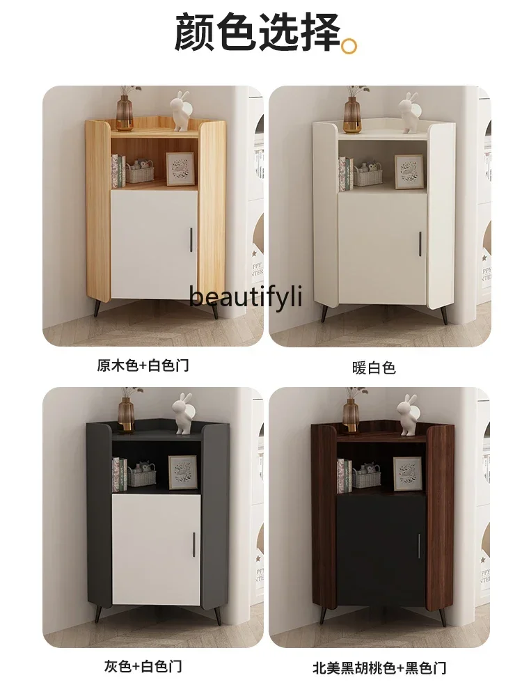 خزانة زاوية على الحائط، وحدة تخزين غرفة المعيشة وخزانة جانبية لتناول الطعام، وجانب غرفة النوم، وخزانة زاوية H #3