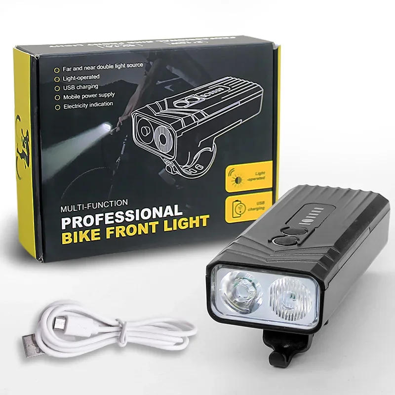 AliExpress KDULIT Rechargeable Bicycle Front Light Tail Light Cycling LED Lamp Headlight Rear Safety Flashlight Bell Christmas Gift Set Clearance