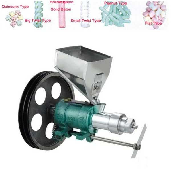 

CANDIMILL 25kg/H Corn Rice Food Puffing Machine Food Extruder Machines Twisted Hollow Stick Solid Crispy Popper Bulking Machine