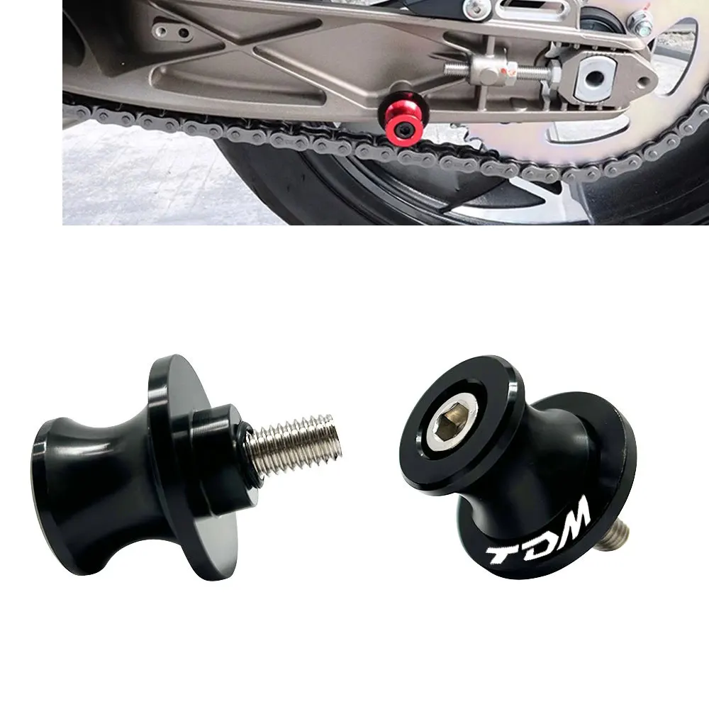 

Fit For YAMAHA TDM Motorcycle Accessories M6 Swingarm Spool Slider 6MM Stand Screws LOGO