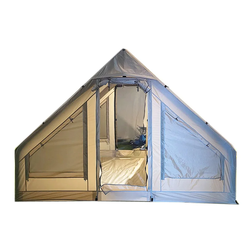 

Movable PVC Waterproof Tube Air Tent Outdoor Large Inflatable Camping Tent for Hiking