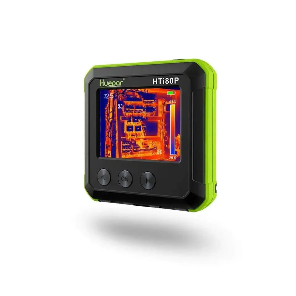 Huepar Pocketformaat Ir Thermische Imager Mini Infrarood Resolutie Warmtebeeldcamera Digitale Colordisplay