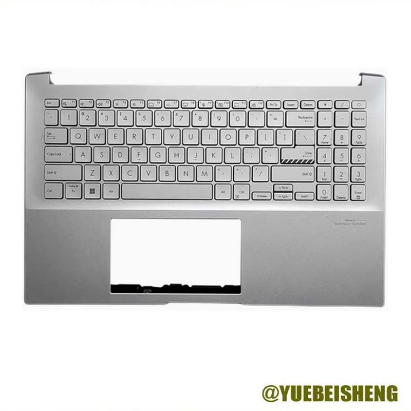 

95%New/Org For Asus Pro15 M3500 M3500Q M3500QA M3500U Palmrset US keyboard upper cover Backlight,100%tested