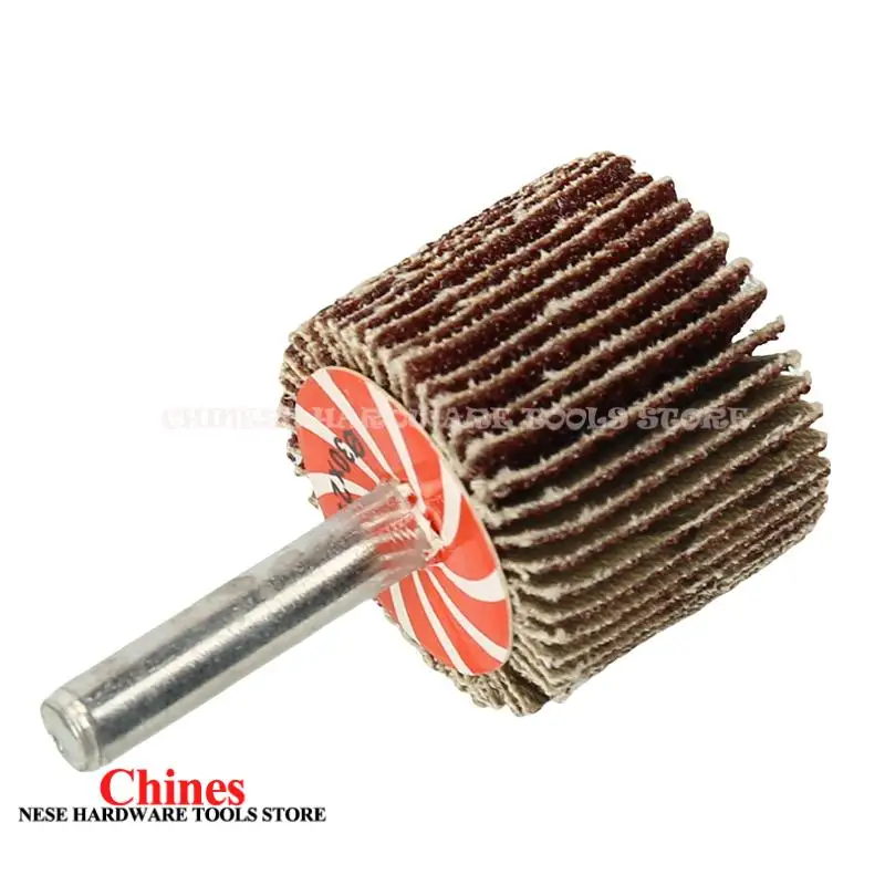 1 قطعة الرملي رفرف تلميع عجلات الرملي القرص الصنفرة 6 مللي متر عرقوب جلخ طحن عجلة رئيس ل أداة دوارة