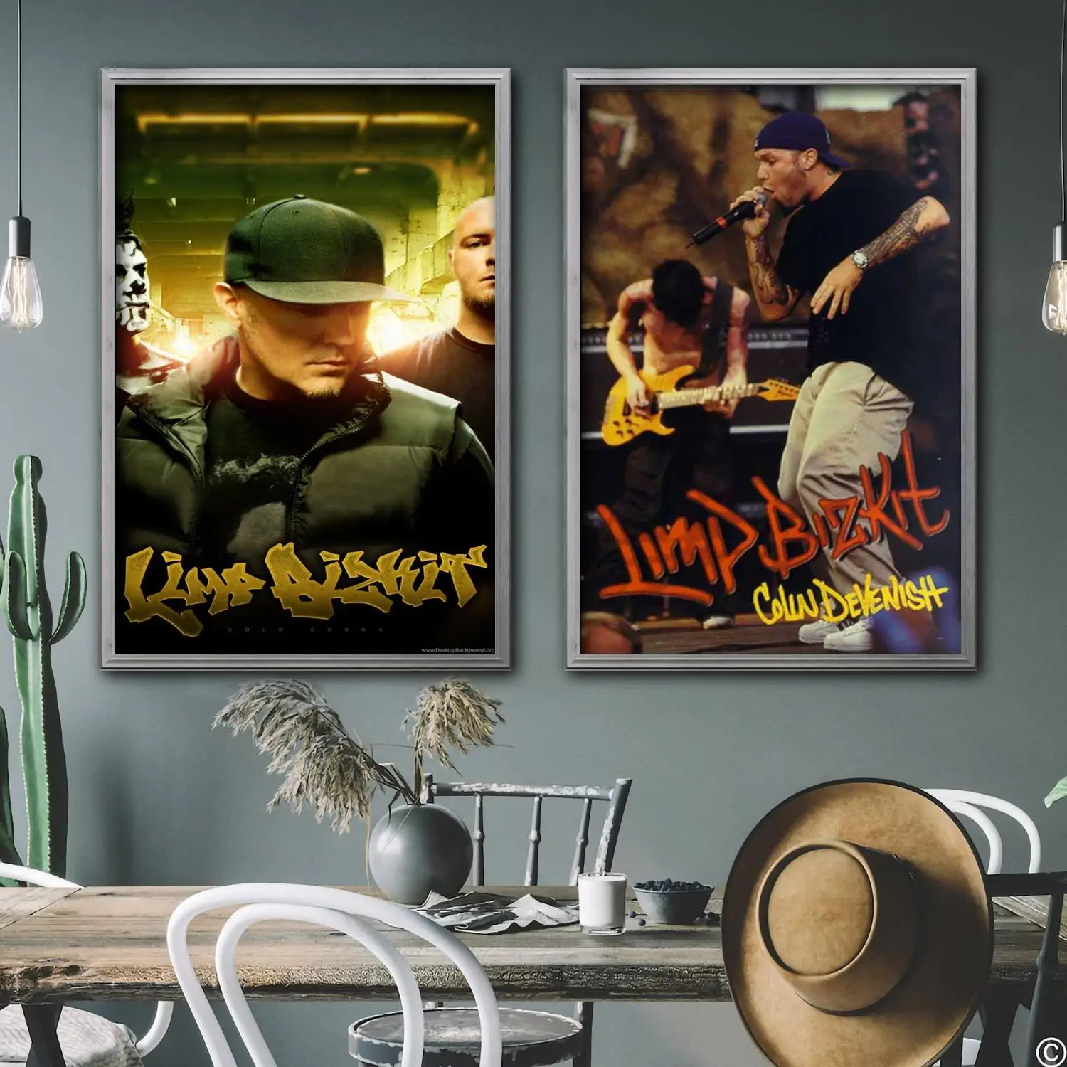 

limp bizkit singer Decorative Canvas Posters Room Bar Cafe Decor Gift Print Art Wall Paintings