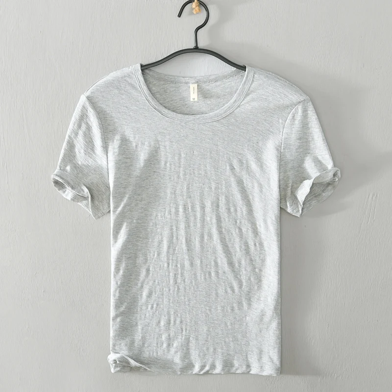 New M-3XL New summer men t shirts 7 Colors short sleeve t-shirt men cotton fashion slim men t shirts casual tshirt men camisa