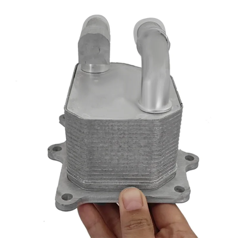 Refrigerador de óleo do motor 7T4Z-6A642-A para Ford Explore Edge MKX 3.5L 2011-2015, 7T4Z6A642A 8A8E-6A642-AA 8A8E6A642AA