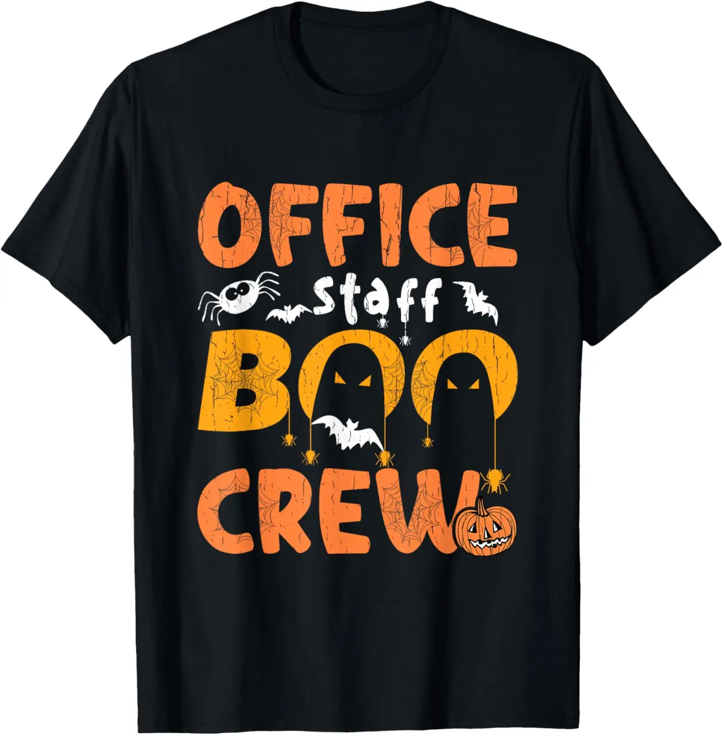 

Офисный персонал Boo Crew Забавный костюм на Хэллоуин Футболка