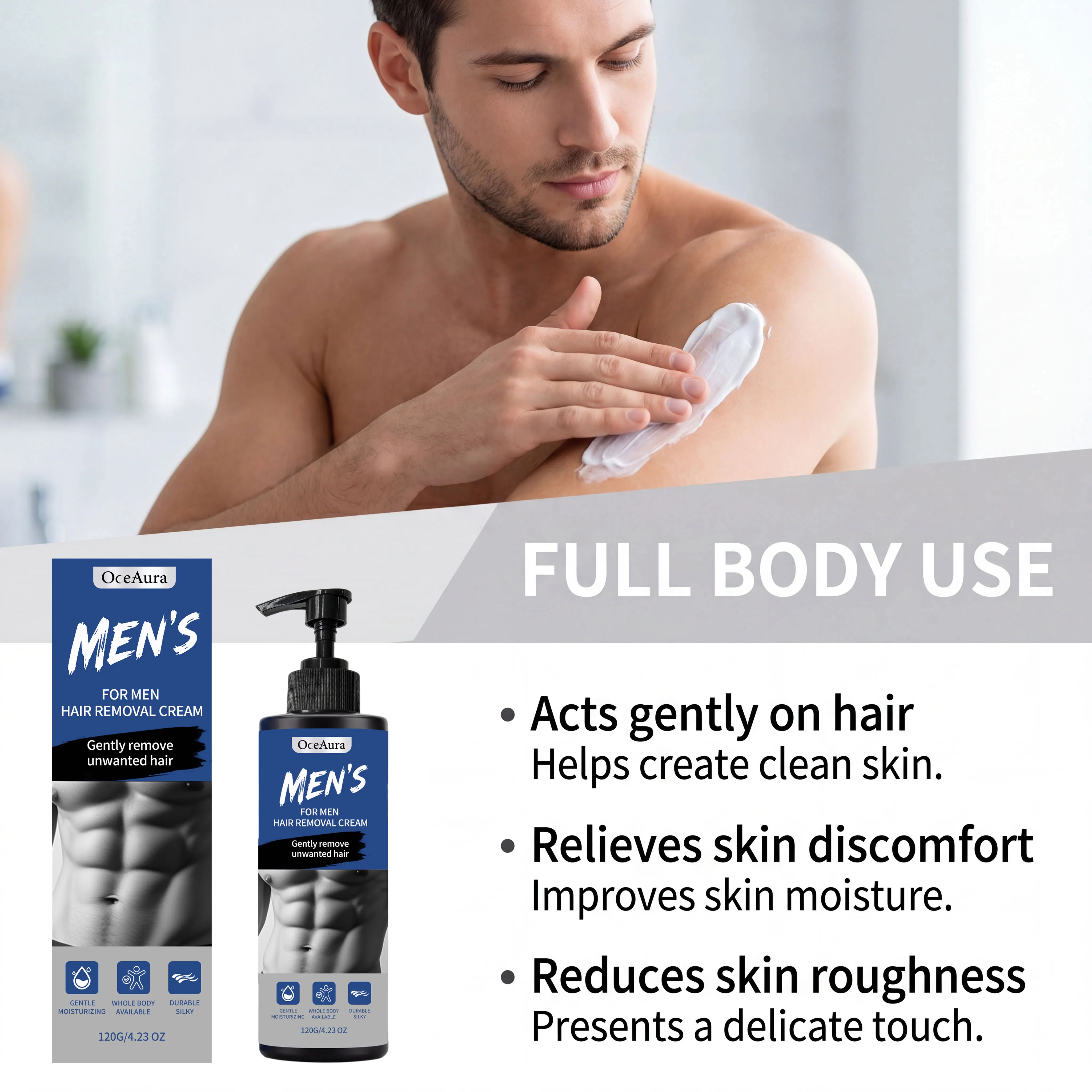 Crème dépilatoire corporelle i - Men'S Grooming Hair Removal avis et prix