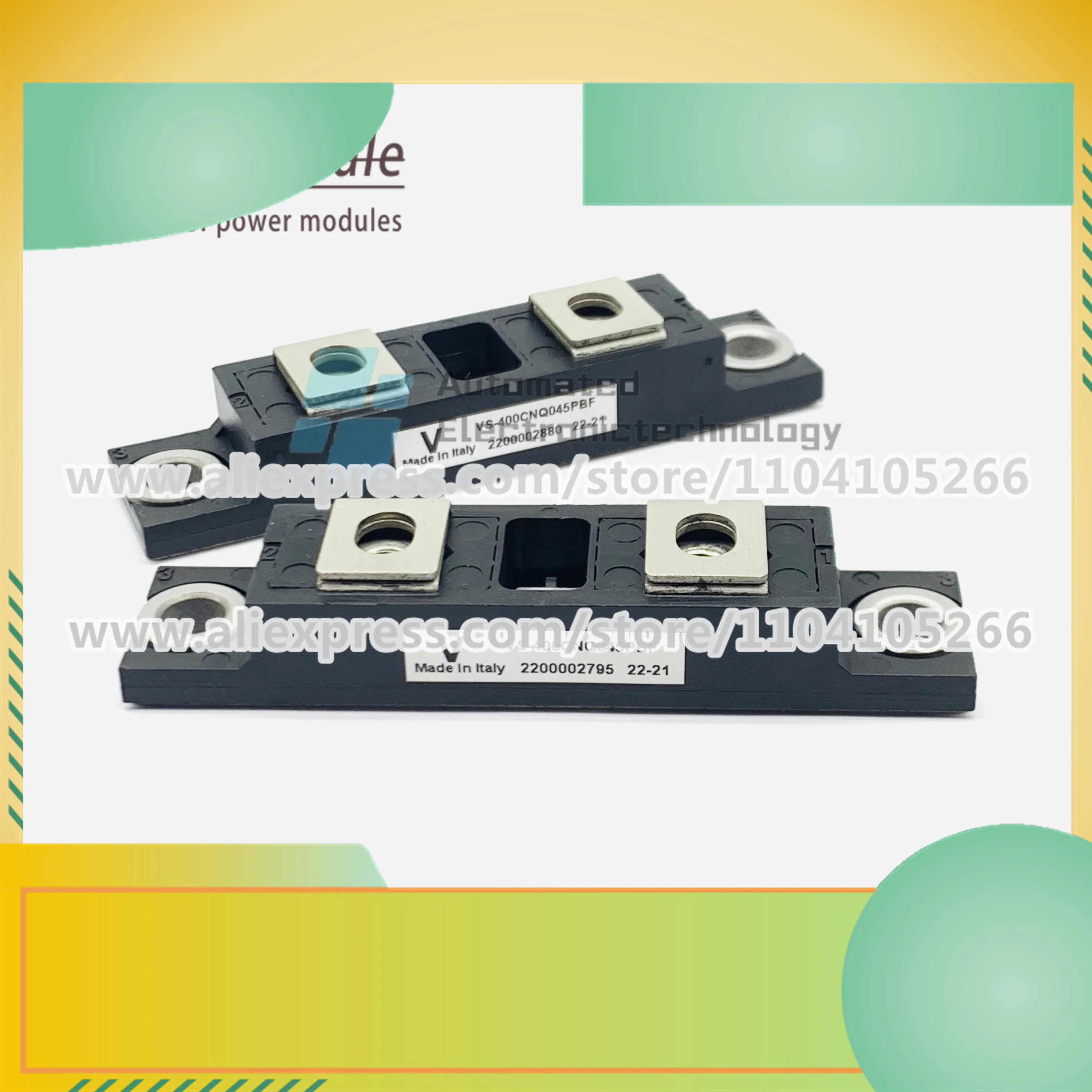 

VS-401CNQ045PBF VS-401CNQ035PBF VS-401CNQ050PBF VS-401CNQ080PBF VS-401CNQ100PBF New Diode Schottky Available for purchase