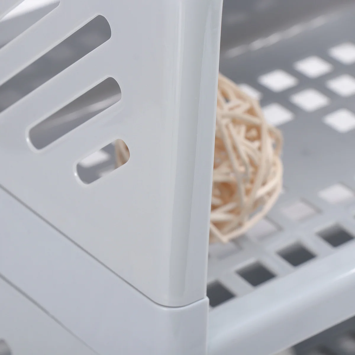 

Grey Multi-Layer Organizer PP Material Desktop Storage Case for Makeup Brushes Eyeliner Mascara Nail Polishes Tidy Desk