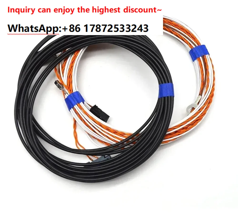 new pattern: TT 8S Highline Rear View Backup Camera with Parking Guidance Line Wiring Harness OE 8S0827574A